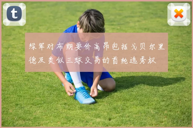 绿军对布朗要价高昂包括戈贝尔里德及类似三球交易的首轮选秀权